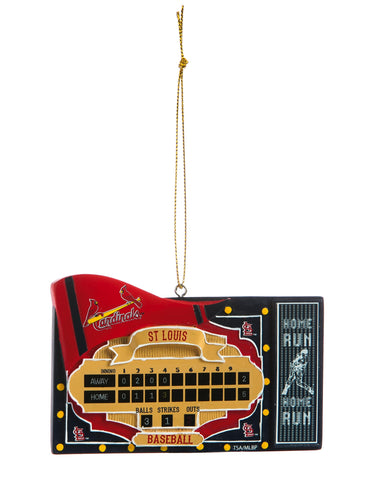 St Louis Cardinals Scoreboard Ornament
