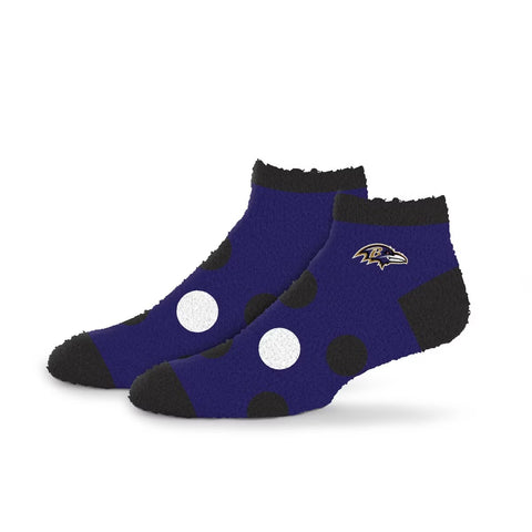 Baltimore Ravens Big Dot Sleeper Slipper Socks
