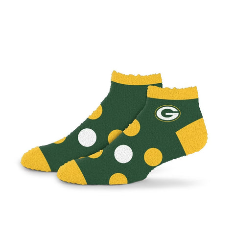 Green Bay Packers Big Dot Sleeper Slipper Socks
