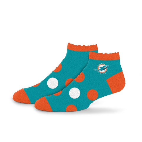 Miami Dolphins Big Dot Sleeper Slipper Socks