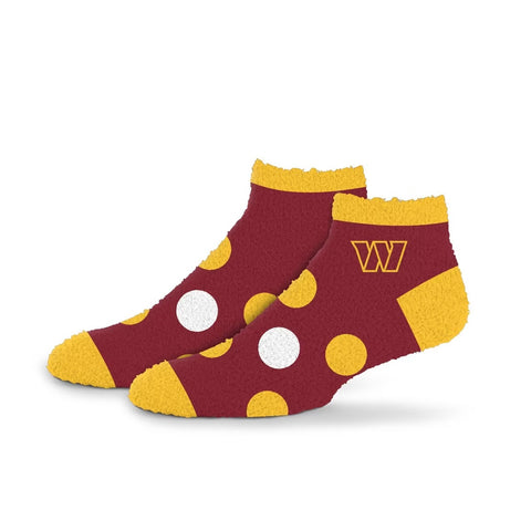 Washington Commanders Big Dot Sleeper Slipper Socks
