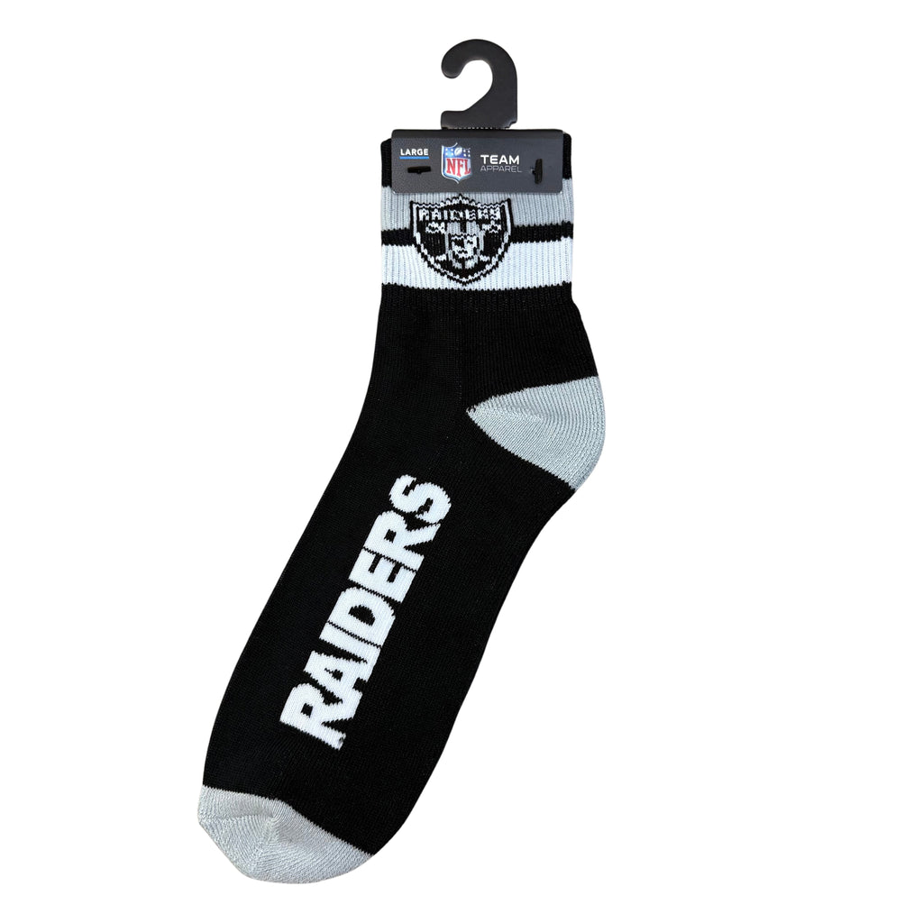 Las Vegas Raiders Team Stripe Crew Socks