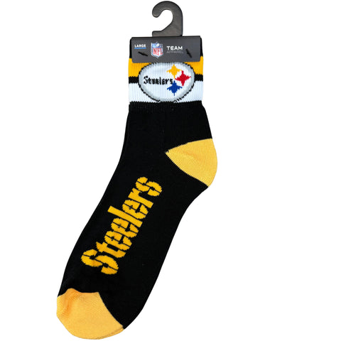 Pittsburgh Steelers Team Stripe Crew Socks