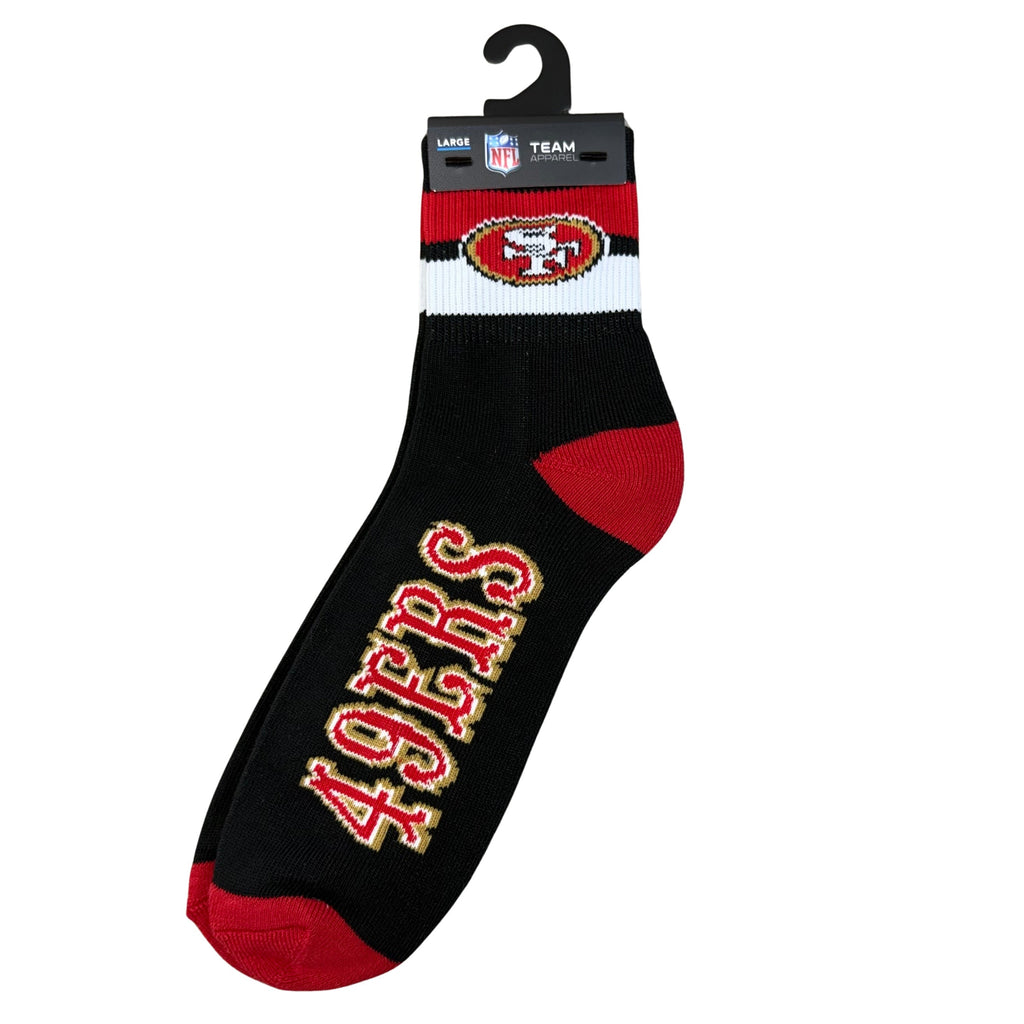 San Francisco 49ers Team Stripe Crew Socks
