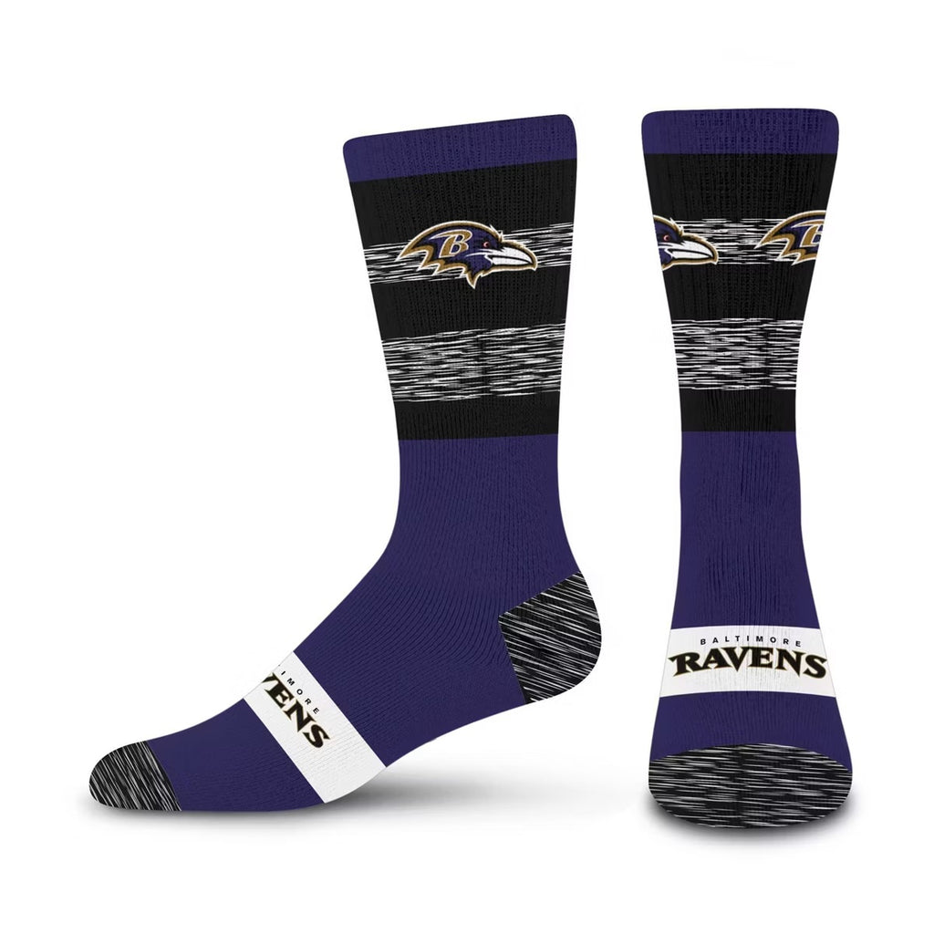 Baltimore Ravens Mixer Mid-Calf Socks