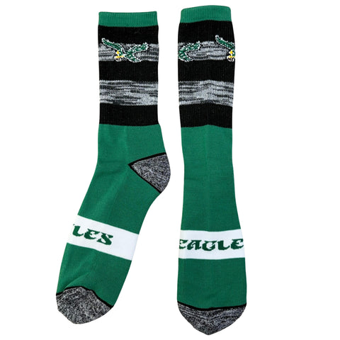 Philadelphia Eagles Mixer Mid-Calf Socks - Retro
