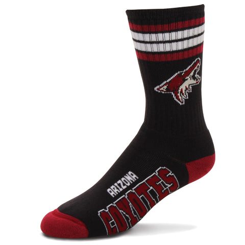 Phoenix Coyotes 4 Stripe Deuce Socks - Large