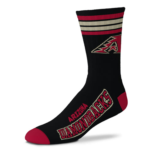 Arizona Diamondbacks 4 Stripe Deuce Socks - Large