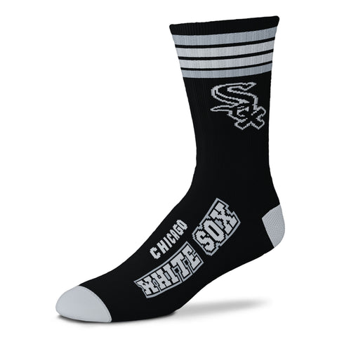 Chicago White Sox 4 Stripe Deuce Socks - Large