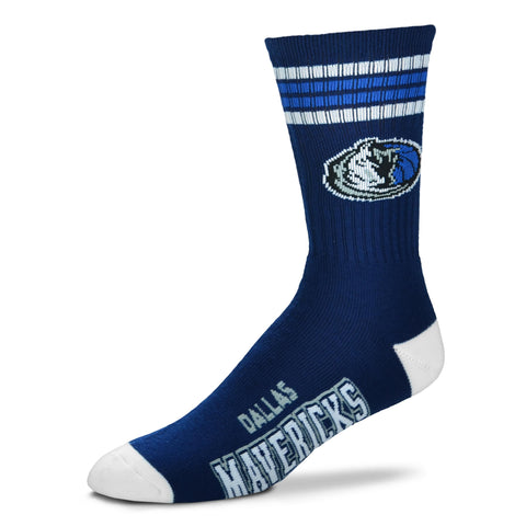 Dallas Mavericks 4 Stripe Deuce Socks - Large
