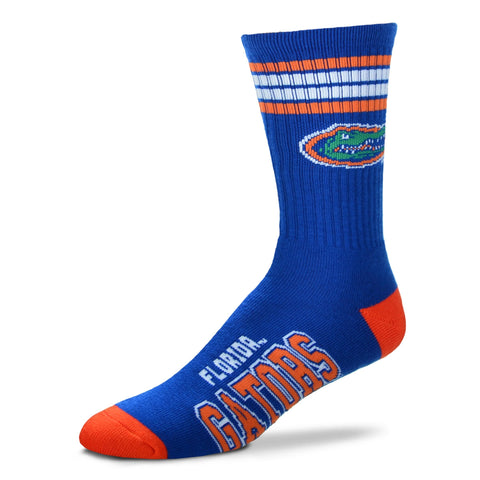 Florida Gators 4 Stripe Deuce Socks - Large