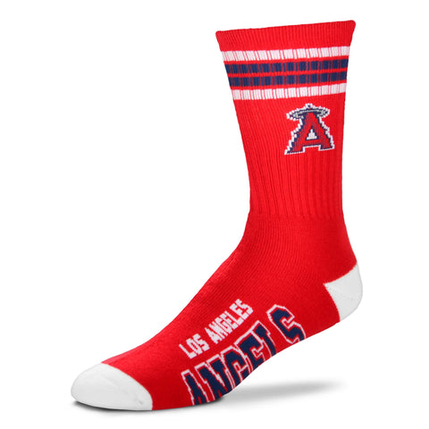 Los Angeles Angels 4 Stripe Deuce Socks - Large