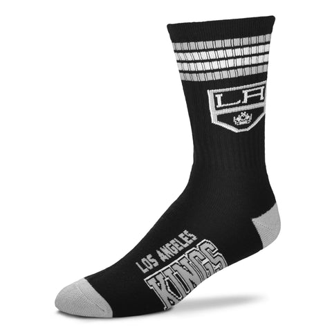 Los Angeles Kings 4 Stripe Deuce Socks - Large