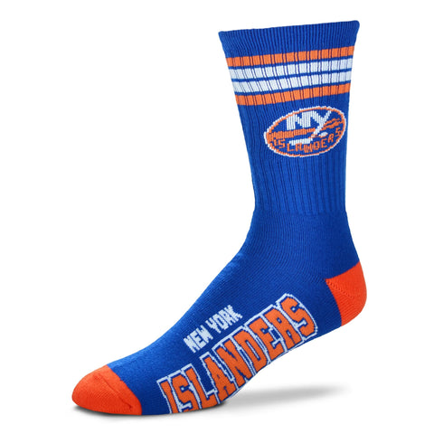 New York Islanders 4 Stripe Deuce Socks - Large