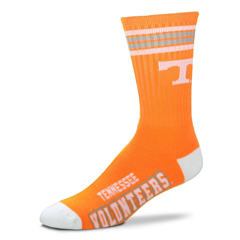 Tennessee Volunteers 4 Stripe Deuce Socks - Large