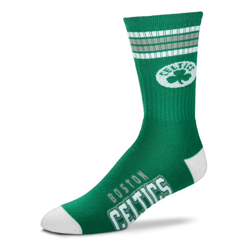 Boston Celtics 4 Stripe Deuce Socks - Youth