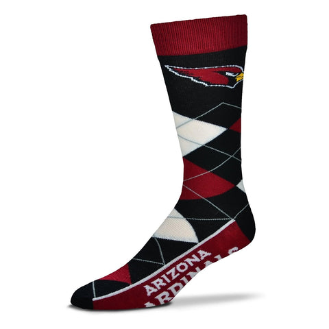 Arizona Cardinals Argyle Lineup Socks