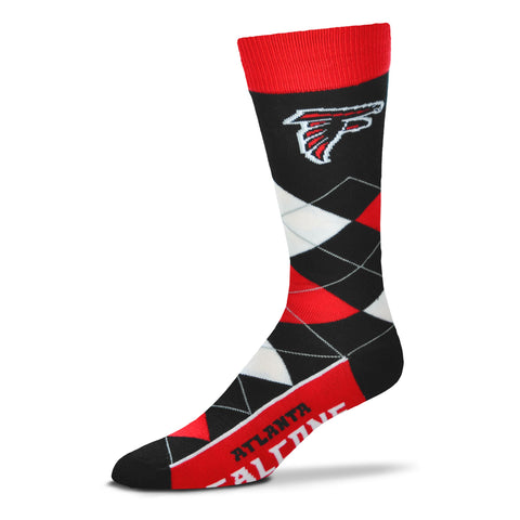 Atlanta Falcons Argyle Lineup Socks