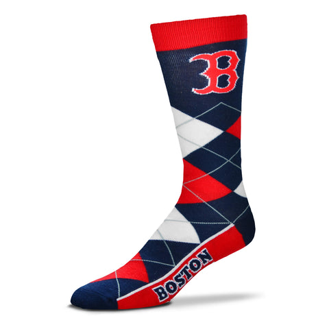 Boston Red Sox Argyle Lineup Socks