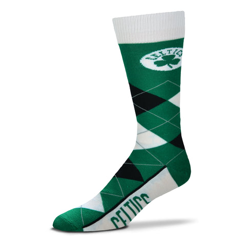Boston Celtics Argyle Lineup Socks