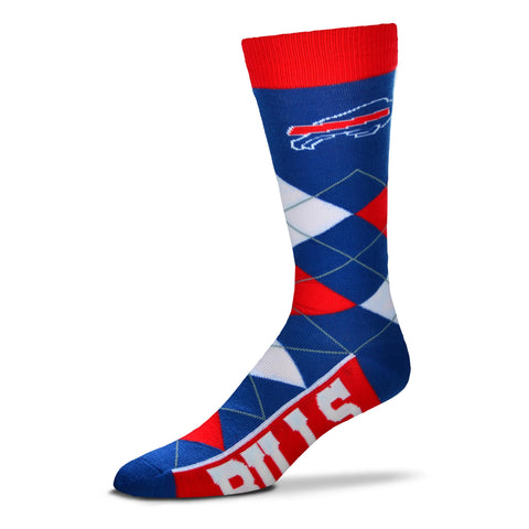 Buffalo Bills Argyle Lineup Socks