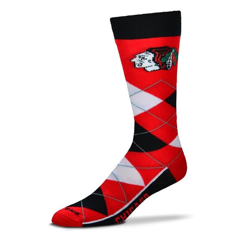 Chicago Blackhawks Argyle Lineup Socks