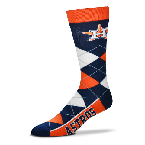 Houston Astros Argyle Lineup Socks