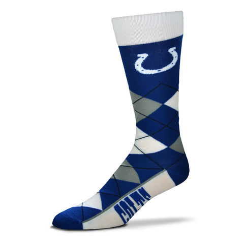 Indianapolis Colts Argyle Lineup Socks