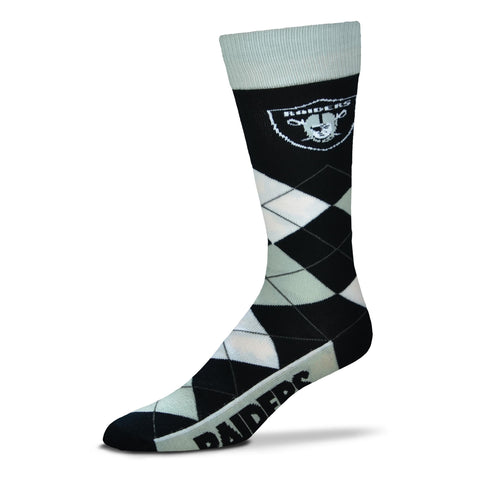 Las Vegas Raiders Argyle Lineup Socks