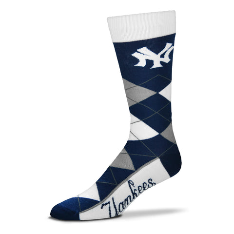 New York Yankees Argyle Lineup Socks