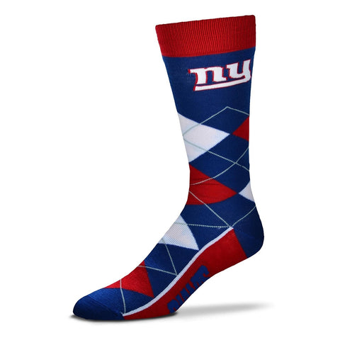 New York Giants Argyle Lineup Socks