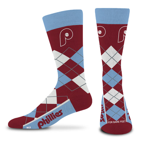 Philadelphia Phillies Retro Argyle Lineup Socks