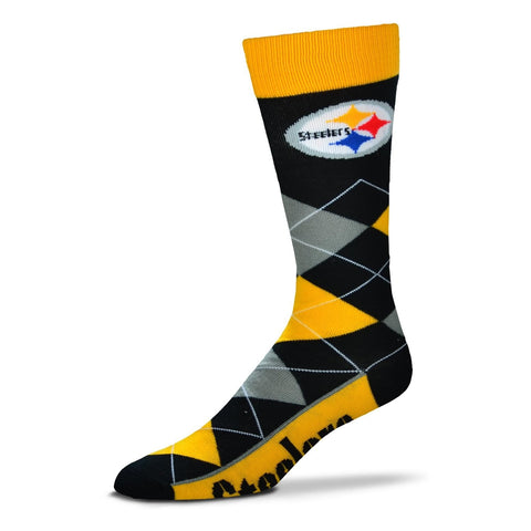 Pittsburgh Steelers Argyle Lineup Socks