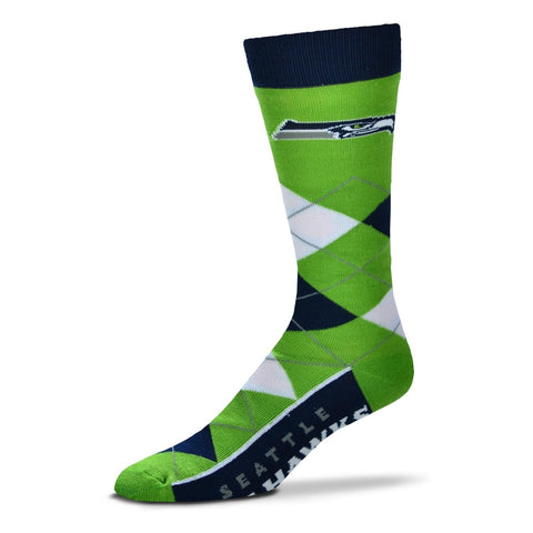 Seattle Seahawks Argyle Lineup Socks