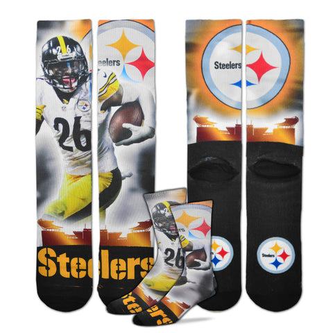 Pittsburgh Steelers Antonio Brown City Star Player Socks - Medium