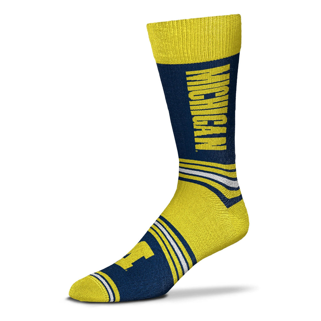Michigan Wolverines Go Team! Socks - OSFM