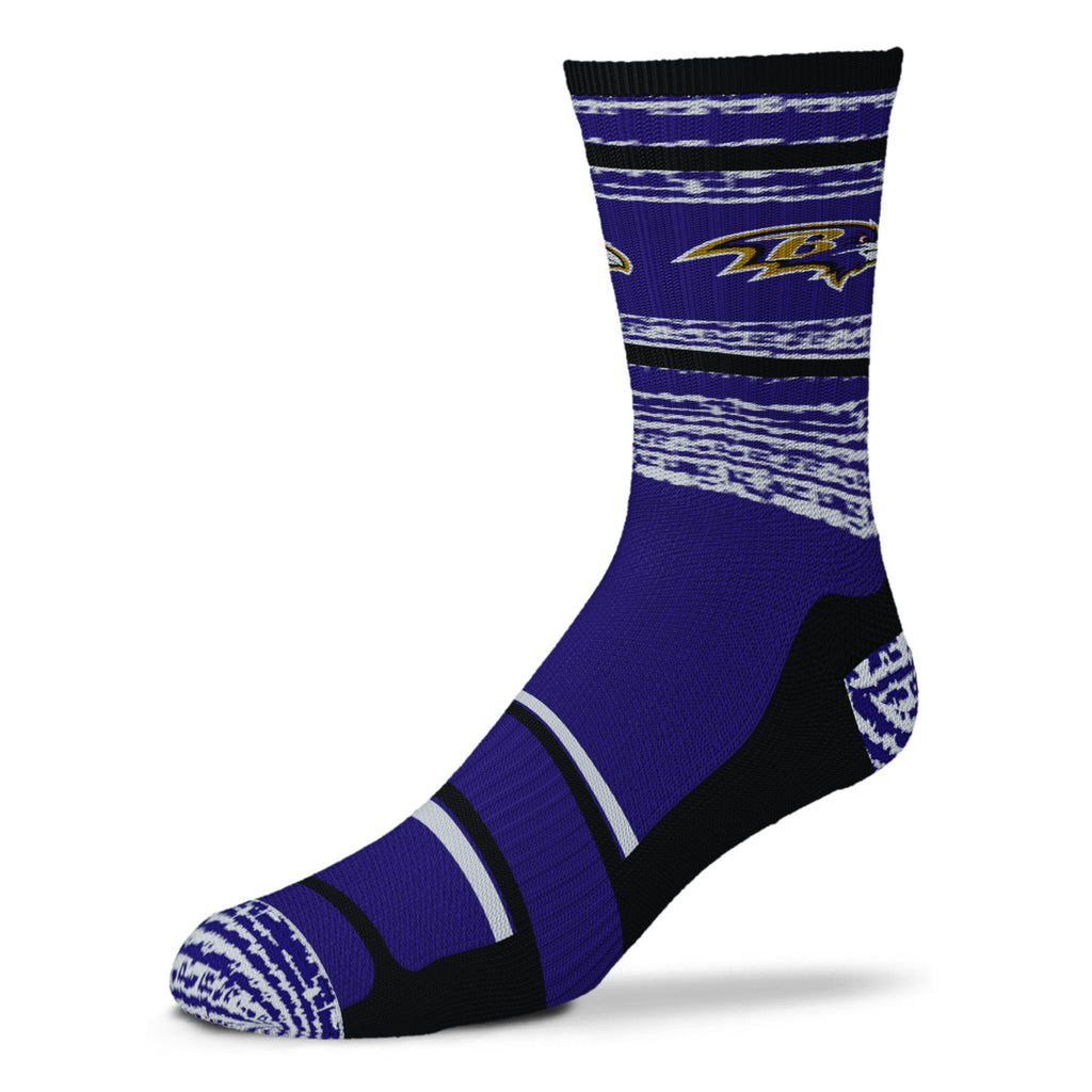 Baltimore Ravens Performer III Sock - Large
