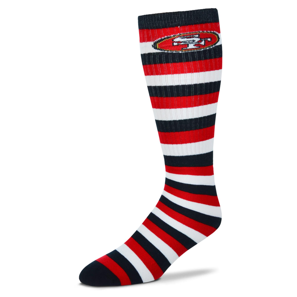 San Francisco 49ers Pro Stripe Knee High Socks