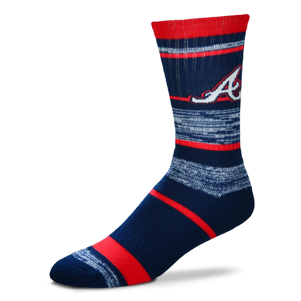 Atlanta Braves RMC Stripe Socks - Large