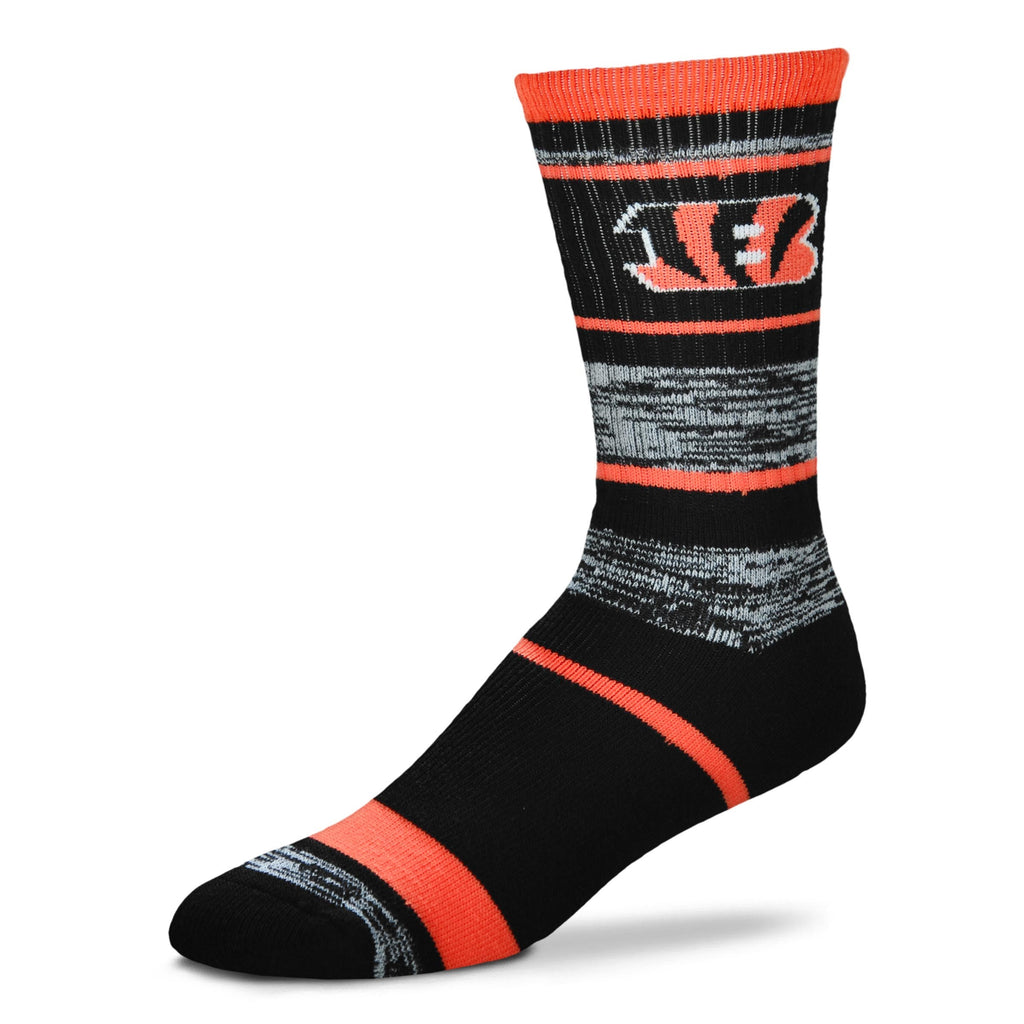 Cincinnati Bengals RMC Stripe Socks - Large
