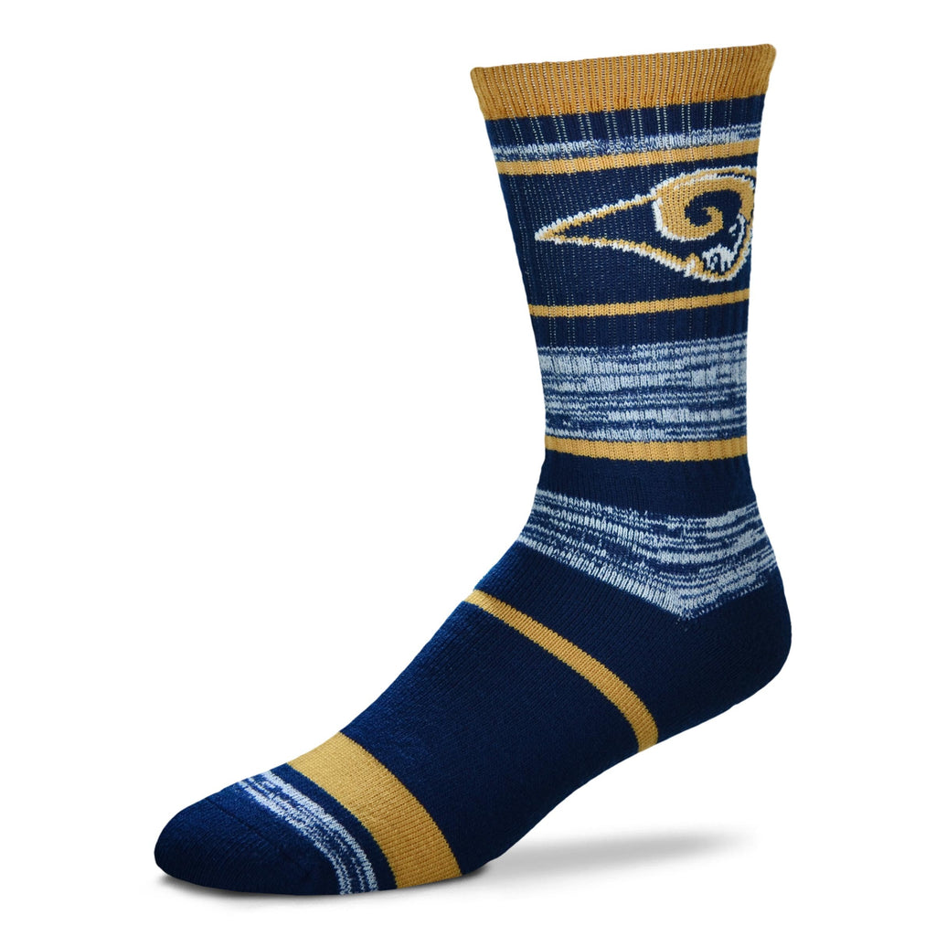 Los Angeles Rams RMC Stripe Socks - Large