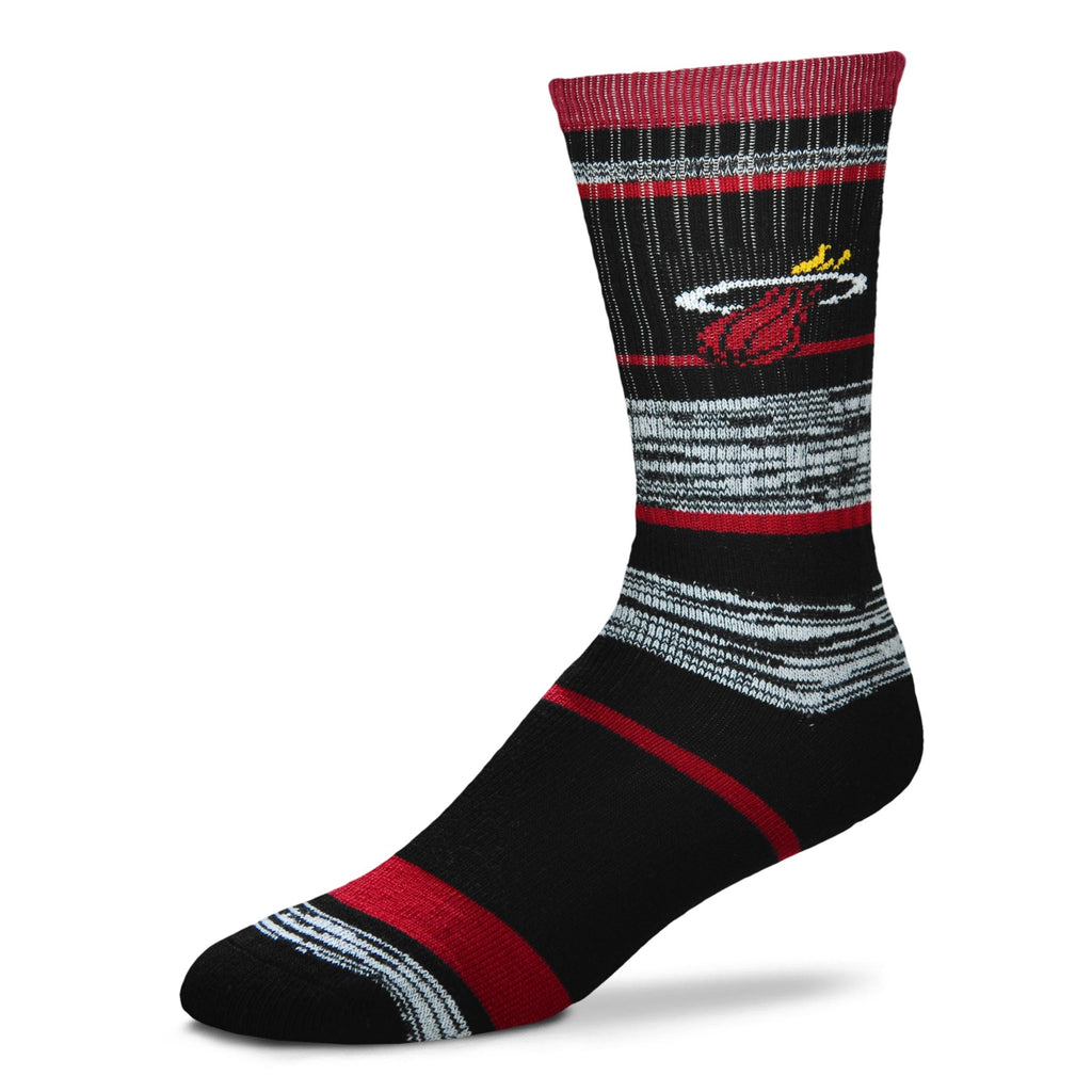 Miami Heat RMC Stripe Socks - Large
