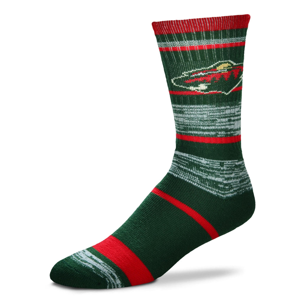 Minnesota Wild RMC Stripe Socks - Large