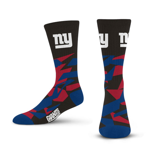 New York Giants Shattered Camo Socks - Large