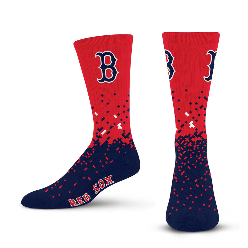 For Bare Feet Adult Boston Red Sox Socks, Men's For Bare Feet Adult Boston Red Sox Socks, Men's