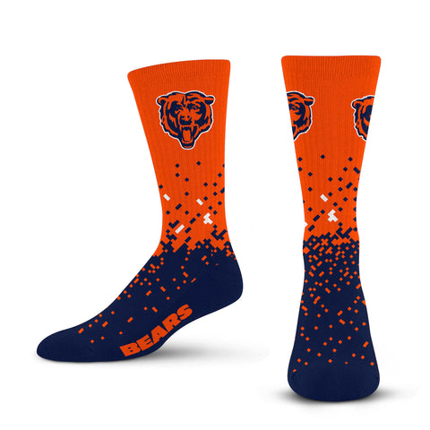 Chicago Bears Spray Zone Socks - Large