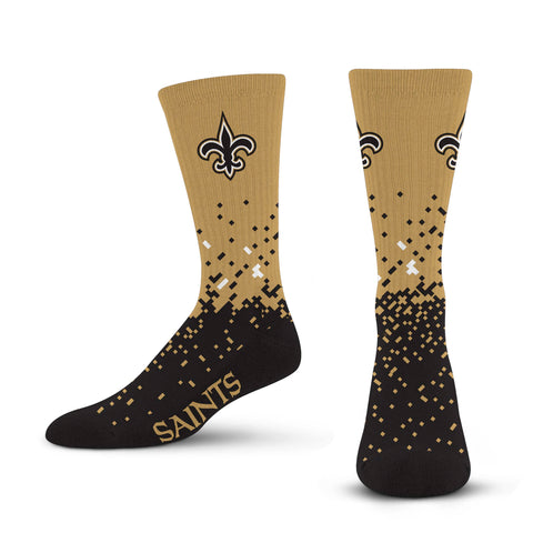 New Orleans Saints Spray Zone Socks - Large