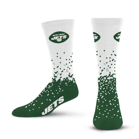 New York Jets Spray Zone Socks - Large