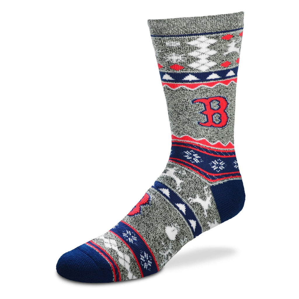 Boston Red Sox Christmas Socks - Large