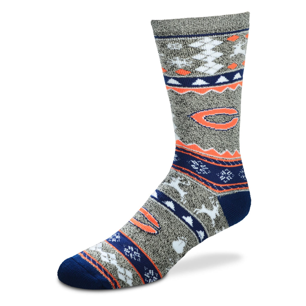 Chicago Bears Christmas Socks - Large
